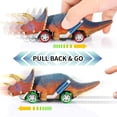 thumbnail image 2 of Juego De 6 Uds De Juguetes De Coches De Dinosaurios Para Niños De 2 A 8 Años De Edad, Juego De Coches De Dinosaurios Extraíbles, Juguetes De Vehículos De Dinosaurios Animales ANGGREK Animal Dinosaur Vehicles Toy, 2 of 8