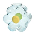 thumbnail image 4 of Jarrón de flores de vidrio, maceta hidropónica, maceta minimalista, decoración Azul, 4 of 9