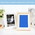 thumbnail image 2 of A3 Mount Picture Frame Mounts 10 PCS Picture Photo Mounts Frame Mats White Photo Mounts for Picture Posters Display, 2 of 5