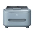 thumbnail image 3 of GROWTH TANK Tissue Box Cover Desk Storage Organizer Tissue Case for Home Bathroom Toilet Blue, 3 of 9