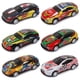 thumbnail image 3 of Bewildely 6 piezas niños juguete aleación Metal tirar hacia atrás coche salto modelo 360 grados rotación volcado niños Color al azar Juegos de cartas, 3 of 4