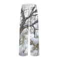 thumbnail image 5 of Havenx Men's Pajama Pants Camo Elastic Pants with Pockets Straight-Fit Long Pj Bottoms Drawstring Casual Novelty Lounge Breathable Clothes,Gray L, 5 of 6