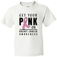 thumbnail image 3 of Inktastic Breast Cancer Awareness Get Your Pink on Youth T-Shirt, 3 of 5