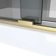 thumbnail image 4 of Dreamline Tdvh60w620vxg Sapphire-V 62" High X 60" Wide Bypass Semi Frameless Tub Door -, 4 of 5
