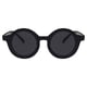 thumbnail image 5 of Qarigey Gafas de sol redondas para niños Gafas para bebés Ropa facial Accesorios para protección de ojos Negro brillante Gris Type2 NO2, 5 of 6