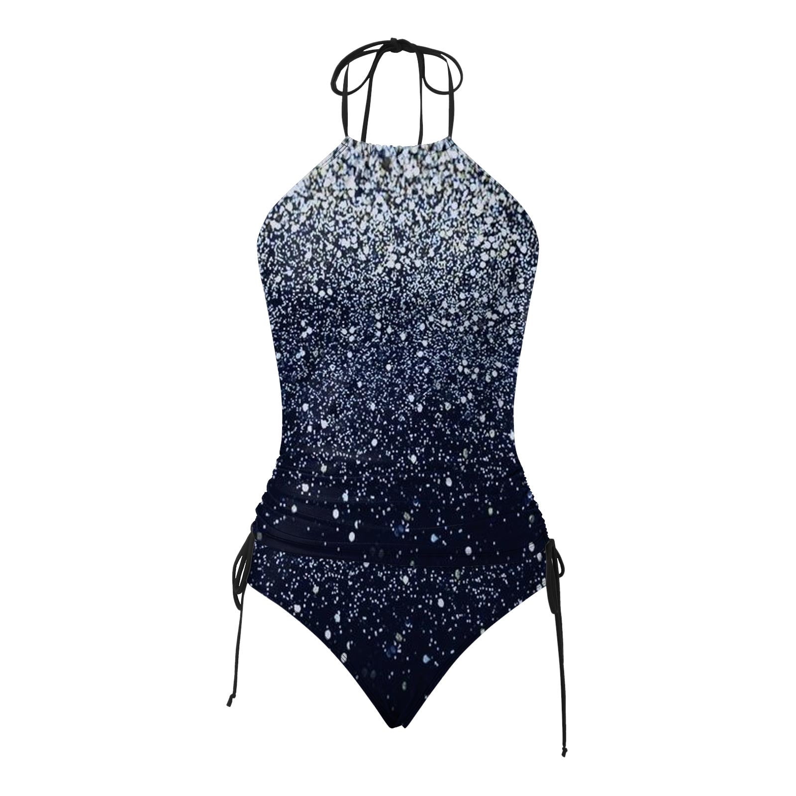 Tankini 2 Pièces Dos Nu Pour Femme - Imprimé élégant, Réglable, Idéal Pour Plage Ou Piscine - 5