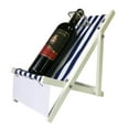 thumbnail image 1 of FixtureDisplays® Wine Rack Chair Easel Wine Holder Tradeshow Display Rack Serving Wine Bottle Rack Display Stand 21338-WHITE, 1 of 5