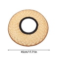 thumbnail image 3 of Hard Hat Visor Full Brim Woven Brim Shade Hat Visor Replacement For Hard Cap Shade Curtain Sun, 3 of 5