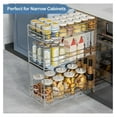 3Tier Pull Out Organizer for Narrow (8.5" W X 20.5" D
