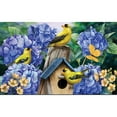 thumbnail image 3 of Briarwood Lane Goldfinches and Hydrangea Doormat, 3 of 4