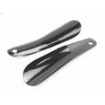 thumbnail image 3 of 1 Pcs Plastic Shoe Horn,6.3 Inch Shoe Horn Short Handled,Small Shoehorn,Travel Shoe Horn,Portable Shoe Spoon Boot Horn Helper,Travel Shoe Helpers,Small Shoe Horn With Holes For Women Men,Black, 3 of 5