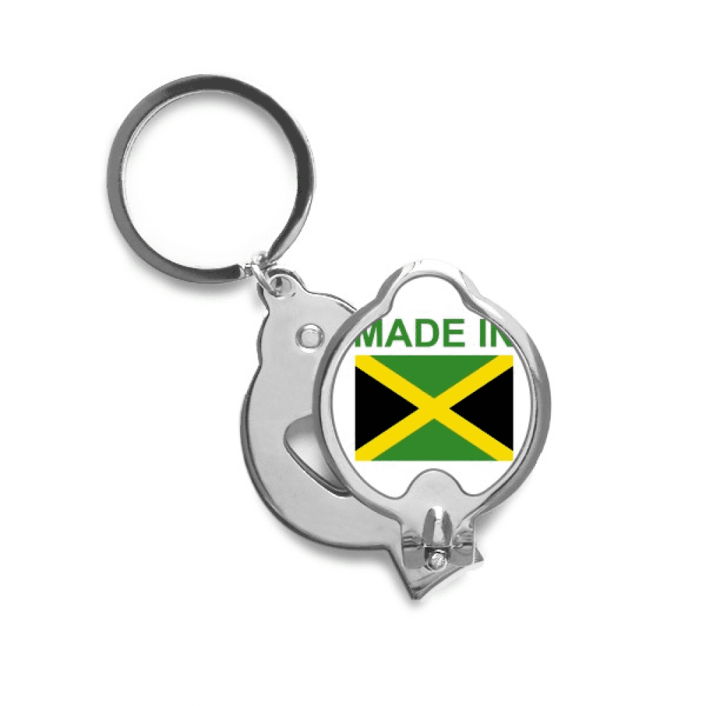 Jamaica Country Love Finger Nail Clippers Scissor Stainless Steel Cutter