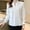 C_ White, variant on Olyvenn Women's Bow Tie Neck White Chiffon Blouses Office Lady Long Sleeve V-Neck Casual Loose Business Shirt White L