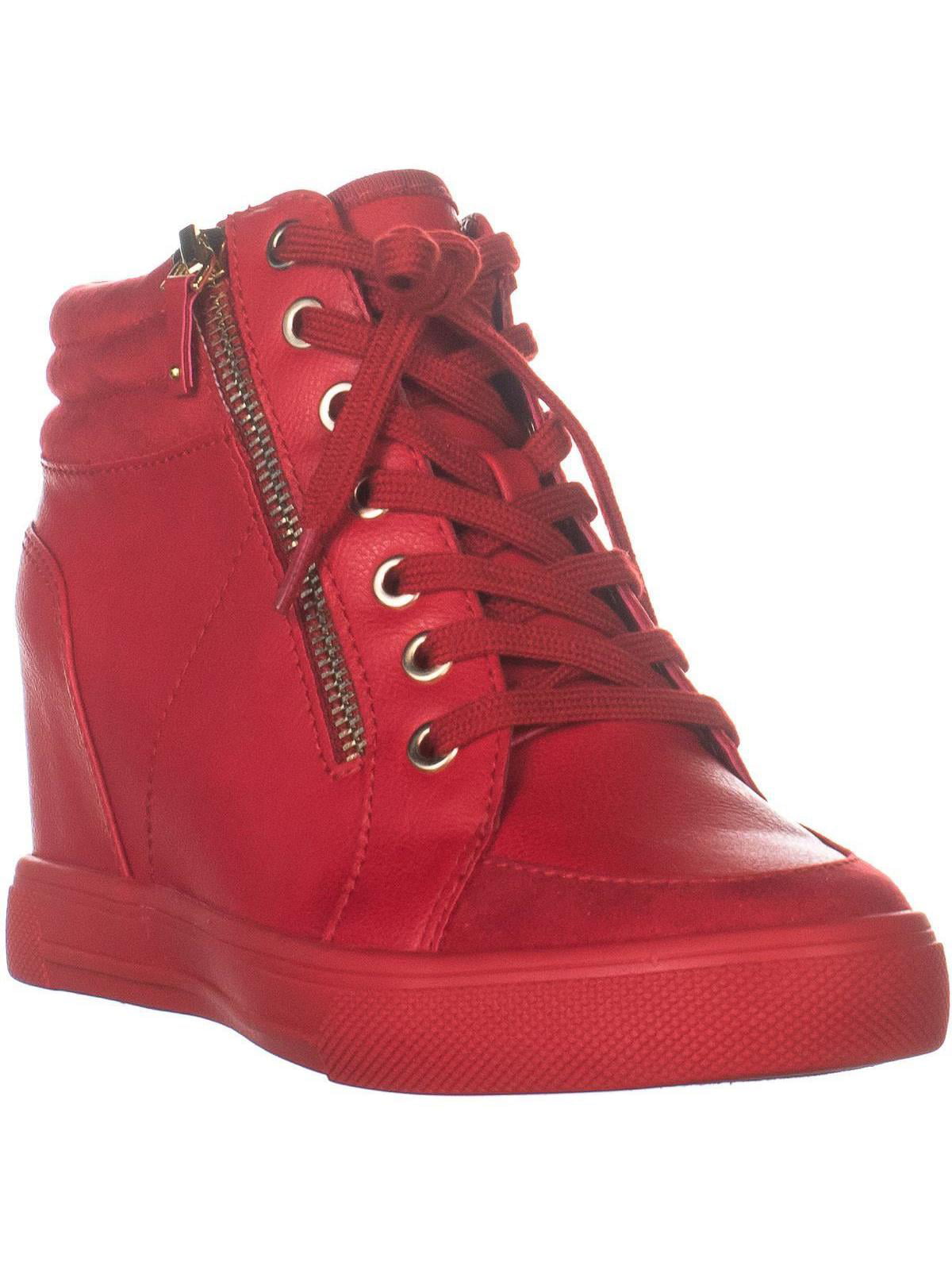 ALDO - Womens Aldo Kaia Hidden Wedge Fashion Sneakers, Red, 7 US / 37.5 ...