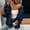 29#Blue, variant on Women's Plaid Flannel Shirts Hoodie Long Sleeve Oversized Shirt Jacket Button Down Blouse Tops Casual Hooded Collar Lattice Prined Regular Long Sleeve