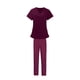 thumbnail image 2 of Uniforme de enfermera para mujer, parte superior y pantalones, cómodo conjunto de uniformes para mujer para mujer XXL Yuyangstore  uniforme de enfermera, 2 of 8
