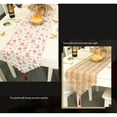 thumbnail image 2 of Wosthever Camino de de Navidad, manteles individuales cómodos resistentes al desgarro, mantel impreso decorativo, diseño de sala de estar, nuevo Kits de decoración para fiestas Blanco Impreso Wosthever HA068957-03, 2 of 6