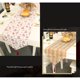 thumbnail image 2 of Yuarrent Camino de de Navidad, manteles individuales cómodos resistentes al desgarro, mantel impreso decorativo, diseño de sala de estar, nuevo Kits de decoración para fiestas inglés rojo Yuarrent HA068957-05, 2 of 6