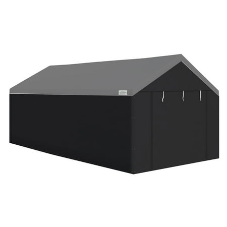 - Caravan Canopy Domain 20x10 Foot Carport Tent Sidewalls, Black (Sidewalls Only)