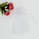 thumbnail image 1 of Bolsa de Organza transparente blanca, regalo de joyería, bolsas de recuerdo de fiesta con cordón para boda, Navidad, pequeños almacenamientos de joyería, 1/50/100 Uds., 1 of 5