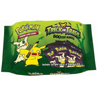 Pokemon TCG 2023 Trick or Trade BOOster Bundle, 50 Mini Packs