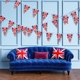 thumbnail image 5 of 26 pies una cadena de 25 banderas temáticas del Reino Unido Union Jack banderines decoración real nacional británica, 5 of 5