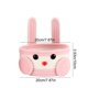 thumbnail image 5 of Easter Bunny Woven Basket Rope Woven Storage Basket Desktop Sundries Snacks Toys Colorful Rope Storage Basket, 5 of 6