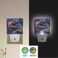 thumbnail image 5 of Colorful Chameleon Night Light 2 Pack LED Nightlight Plug into Wall Dusk to Dawn Sensor Soft White, 5 of 7
