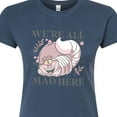 thumbnail image 3 of Disney - Alice In Wonderland - Were All Mad Here - Juniors Fitted Graphic T-Shirt, 3 of 5