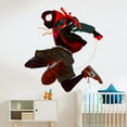 thumbnail image 3 of Spider-man Wall Sticker  3D Wall Sticker Children wall sticker Cartoon character wall sticker Cartoon background Wall decoration Birthday gift Children bedroom decoration 50*40CM, 3 of 5