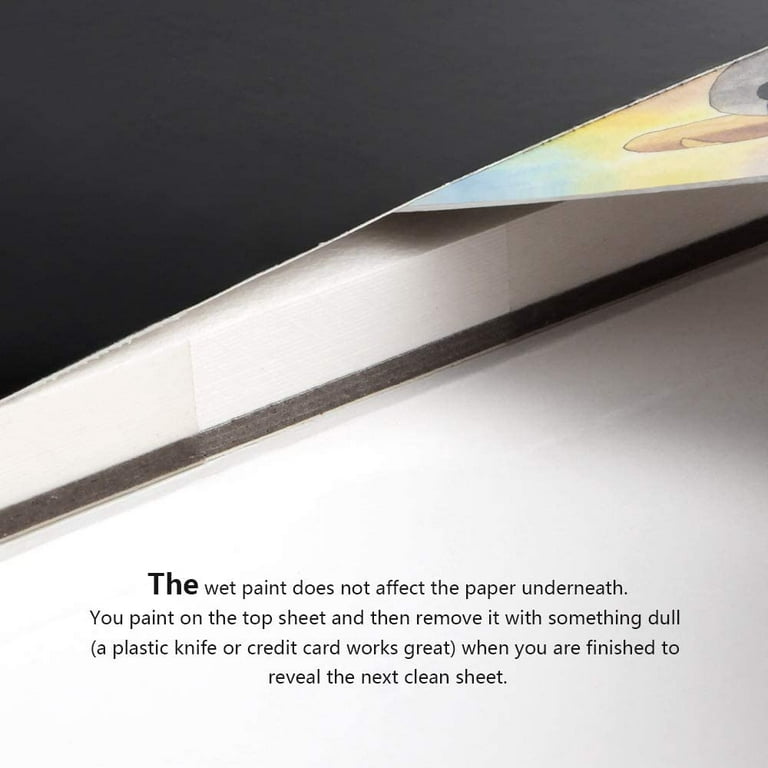 Paul Rubens Lot De 20 Feuilles De Papier Aquarelle 100 % Coton Pressé à Chaud - 20 Feuilles (300 G/m²) - Sans Acide - Pour Aquarelle, Gouache, Acrylique