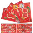 thumbnail image 2 of Paper Red Envelopes Horizontal Chinese Hongbao Packets 12Pcs for Party Decoration, 2 of 4