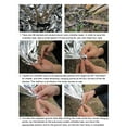 thumbnail image 3 of Yuhsdv Outdoor Thermal Emergency Foil First Aid Survival Blankets (160x210cm Silver), 3 of 9