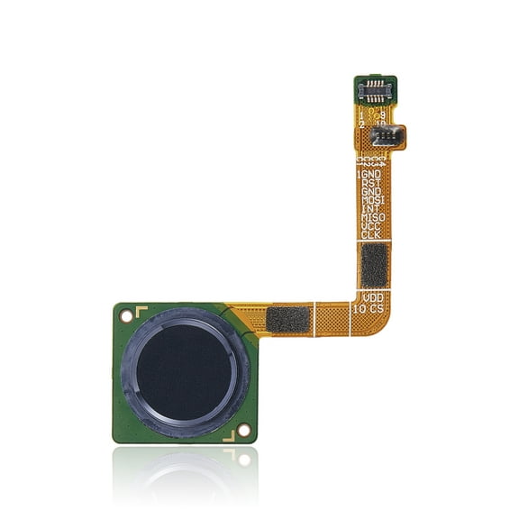 Replacement Home Button With Fingerprint Sensor Flex Cable Compatible For Motorola Moto G7 Plus (XT1965 / 2019) (Deep Indigo)