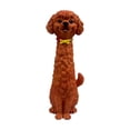 thumbnail image 2 of Poodle Dog Resin Flower Vase,Cute Animal Shaped Vase for Home Decor,Hand-Painted Resin Dog Statue Planter,Multi-Purpose Storage Ornament for Living Room,Garden,Balcony,Gift for Dog Lovers, 2 of 6