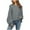 A-Grey251, variant on Womens Sweaters Batwing Long Sleeve Knitted Sweaters For Ladies Solid Color Relaxed Fit Pullover Tops Casual Cozy Sweaters