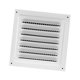 thumbnail image 5 of Rejilla de ventilación de aire, fácil instalación, resistente a la lluvia, con protección incorporada. Blanco, 5 of 9