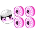 thumbnail image 3 of Ruedas para Patines Sunnimix 4 Piezas Luminosas Rosa, 3 of 8