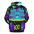 thumbnail image 3 of Haunted Mansion 3D Print Hoodie Men Women Autumn Thin Pullover Sweatshirt Vintage Streetwear Tops, 3 of 6