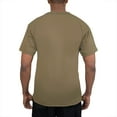 thumbnail image 2 of Rothco Quick Dry Moisture Wicking T-Shirt, Brown, L, 2 of 2
