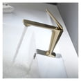 thumbnail image 4 of Basin Faucets Brushed Gold Bathroom Faucet Hot and Cold Rose Gold Sink Faucet Deck Mounted Toilet Black Mixer Water Tap, 4 of 6