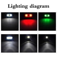 thumbnail image 7 of HAWK Headlamp Flashlight - 280 Lumen Headlight with Red/Green Light and Tail Light, 7 Lighting Modes, Perfect for Trail Running, Camping, Hiking and More, Adjustable Headband, 3 AAA Batteries Included, 7 of 7