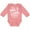 Mauve, variant on Inktastic Spring Break the Beach is My Happy Place Boys or Girls Long Sleeve Baby Bodysuit