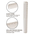 thumbnail image 1 of Professional Hair Comb, Anti- Static Hairdressing Comb, Space Aluminum Stainless Steel Beauty Comb, 1 of 8
