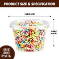thumbnail image 3 of BYSNOW 4 oz Jello Shot Cups with Lids, Clear Plastic Condiment Cups, 360 Count, 3 of 10