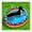 1pcs, variant on The Cool Pool Beach Art Vinyl Decal Sticker