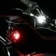 thumbnail image 5 of Juego de 2 luces recargables USB para bicicleta, faro delantero superbrillante y luz trasera LED para bicicleta, 4 modos de iluminación (2 cables USB y 2 correas incluidas)., 5 of 6
