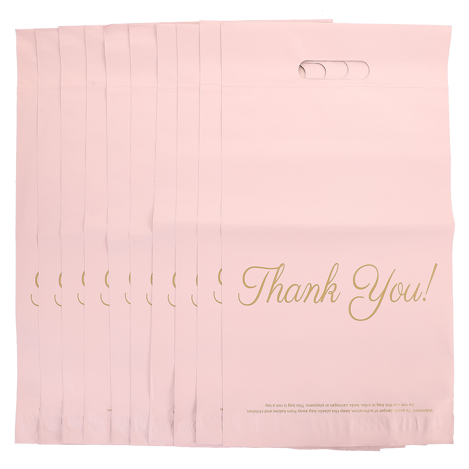 100Pcs Clothes Shipping Bag Thicken Clothing Bag Waterproof Shipping Bags Clothes Packing Bag