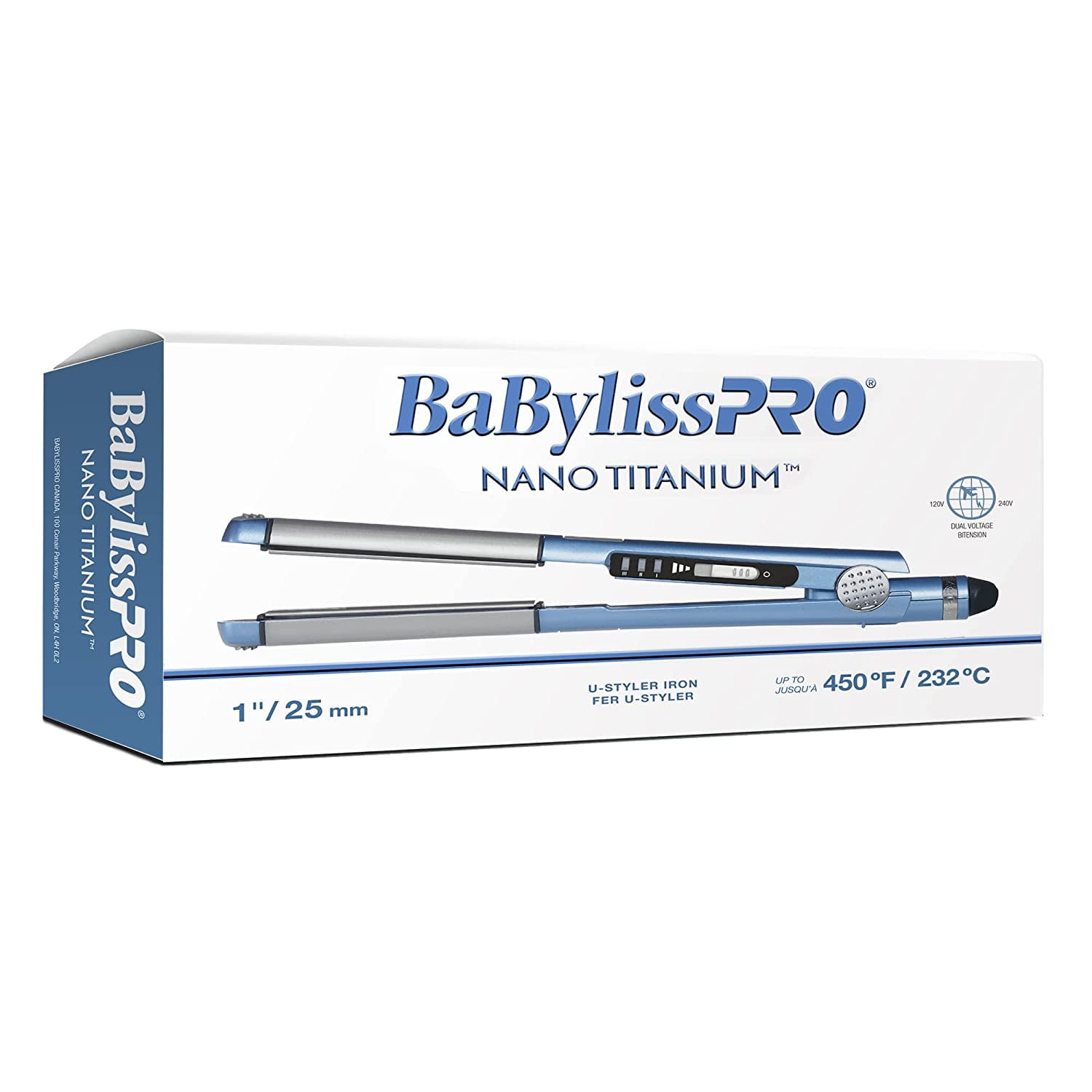 Babyliss pro nano titanium flat iron canada hotsell