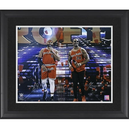 Street Profits WWE Framed Autographed 16" x 20" Entrance Photograph - Fanatics Authentic Certified